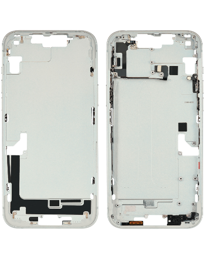 Picture of Middle Frame w/Parts for iPhone 14 Plus (WHITE) (International Version) (OEM Pull B Grade)