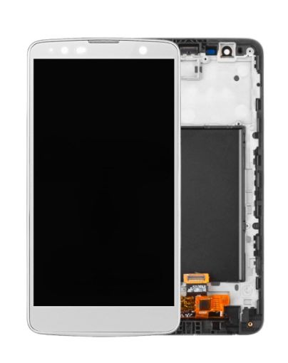 Picture of LG Stylo 2 (LS775) LCD Assembly w/ Frame (WHITE) (Premium / Refurbished)