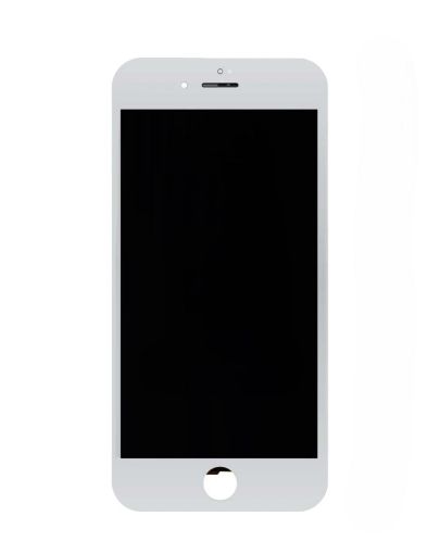 Picture of LCD Assembly with Steel Plate for iPhone 8 / SE (2020) (White) (Aftermarket Incell / QV7) (Exclusive LCD Breakage)
