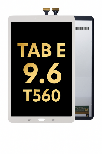 Picture of LCD Assembly without Frame for Galaxy Tab E 9.6 (T560) (WHITE) (Premium)