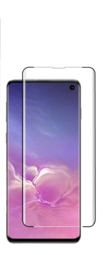 Picture of Full Glue Tempered Glass for Galaxy S10 Plus (Case Friendly / 3D Curved / 1 Piece)