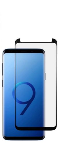 Picture of Full Glue Tempered Glass for Galaxy S9 (Case Friendly / 3D Curved / 1 Piece)