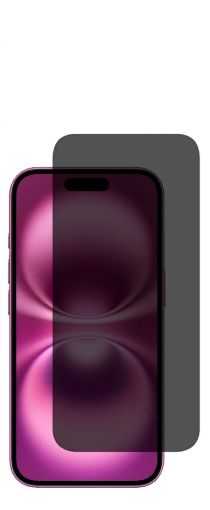 Picture of iPhone 16 Privacy Tempered Glass (2.5D / 1 Piece)