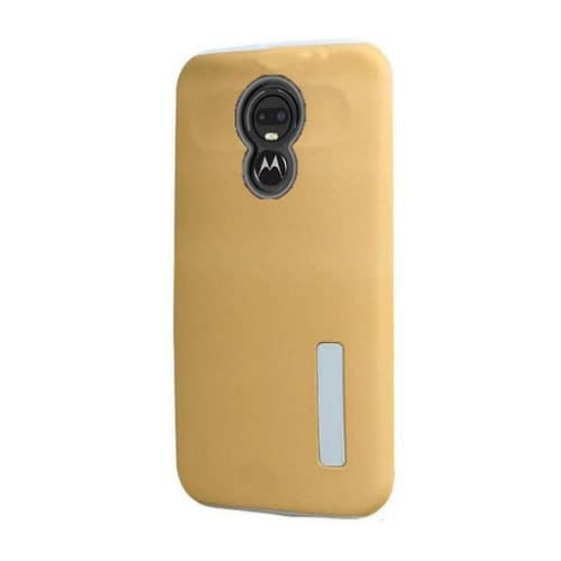 Picture of Motorola G7 Power Dual Layer Protection Case-GOLD (Only Ground Shipping)