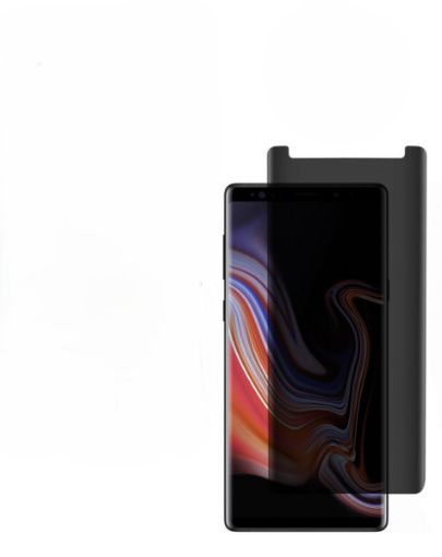 Picture of Privacy Tempered Glass for Galaxy Note 9 (Case Friendly / 3D Curved / Anti-Spy / 1 Piece)