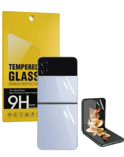 Picture of Clear Tempered Glass for Galaxy Z Flip 4 5G F721 2022 (2.5D / 3 Piece Set)