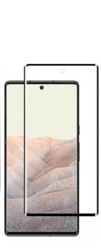 Picture of Clear Tempered Glass for Google Pixel 6 Pro (Case Friendly / 3D Curved / 1 Piece)