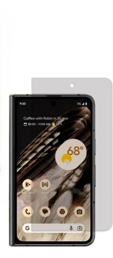 Picture of Clear Tempered Glass for Google Pixel Fold (2.5D / 3 Piece Set)
