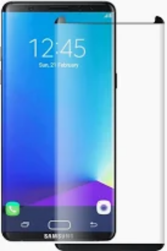 Picture of Full Glue Tempered Glass for Galaxy Note 9 (Case Friendly / 3D Curved / 1 Piece)