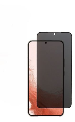 Picture of Privacy Tempered Glass for Galaxy S22 Plus (Case Friendly / Anti-Spy / 1 Piece)