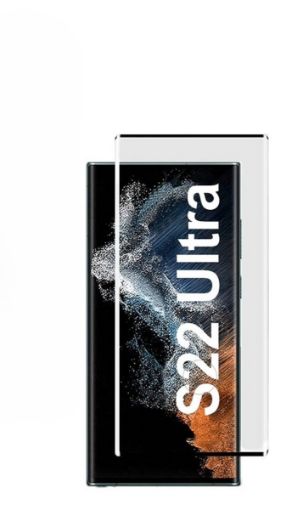 Picture of Tempered Glass Support Fingerprint Sensor for Galaxy S22 Ultra (Case Friendly / 1 Piece)