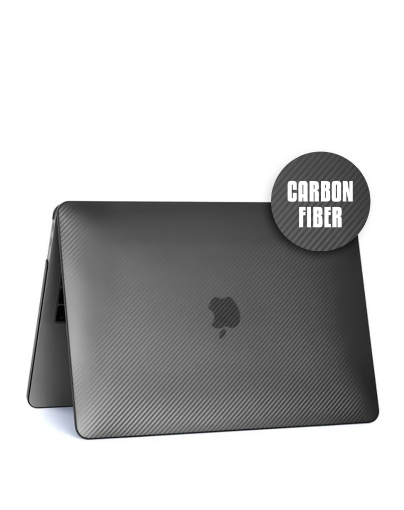 Picture of Carbon Fiber Protective Case (BLACK) for Macbook Pro 13.3 (A1706 / A1708 / A1989 / A2159 / A2289 / A2251 / A2338)