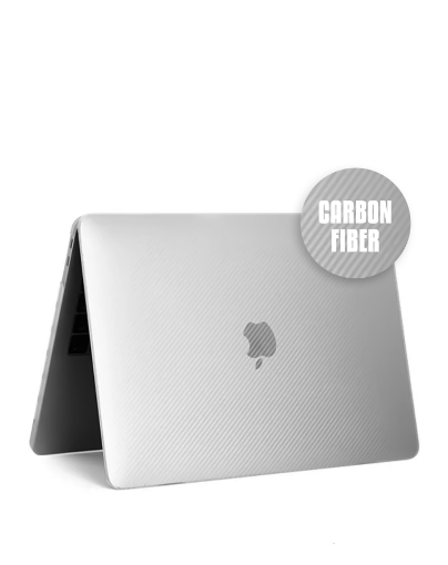 Picture of Carbon Fiber Protective Case (WHITE) for Macbook Pro 13.3 (A1706 / A1708 / A1989 / A2159 / A2289 / A2251 / A2338)