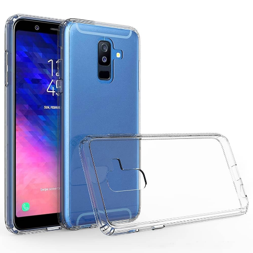 Picture of Galaxy A6 Plus A605 Hybrid Case with Air Cushion Technology - CLEAR (Only Ground Shipping)