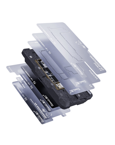 Picture of QianLi 10 in 1 Middle Frame Reballing Platform Compatible for iPhone X to 12 PM