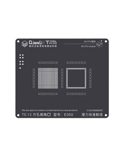 Picture of QianLi 3D Black Stencil CPU for iPhone 6S / 6SP (A9)