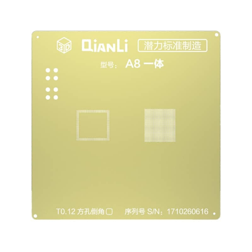 Picture of QianLi 3D Golden Stencil CPU for iPhone 6 / 6P (A8)