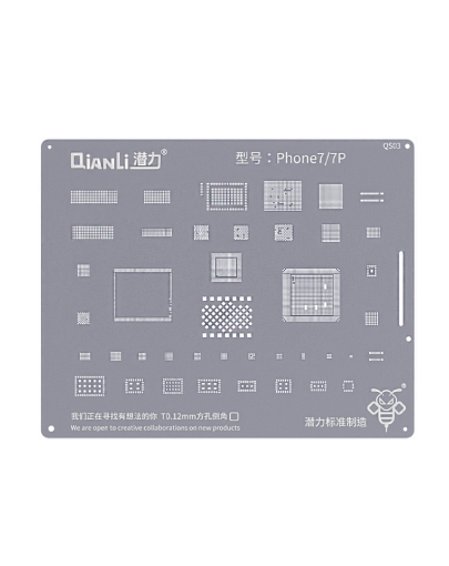 Picture of Qianli Bumblebee BGA Reballing Stencil QS03 (iPhone 7/7P)