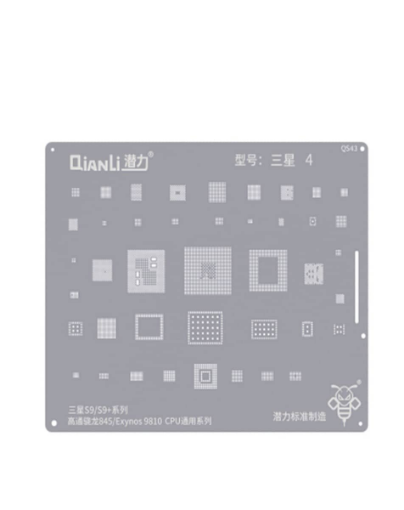 Picture of Qianli Bumblebee BGA Reballing Stencil QS43 Samsung S9/S9+ Series Qualcomm 845/Exynos9810 CPU Universal Series