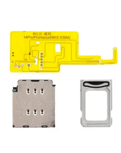 Picture of Wylie 14 Pro / 14 Pro Max Change Dual Card Cable (Single to Dual) (3 Pcs Set)