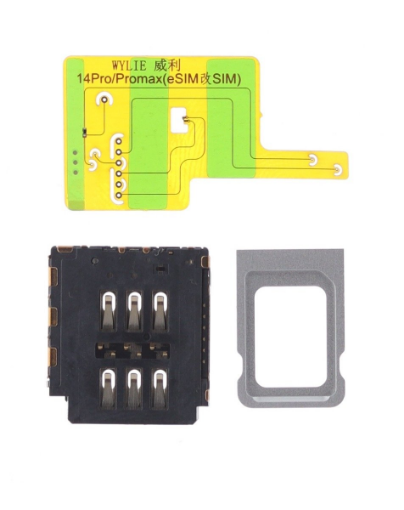 Picture of Wylie Tool Kit Non-Destructive for iPhone 14 Pro / 14 Pro Max eSIM to Dual SIM (Micro Soldering Required)