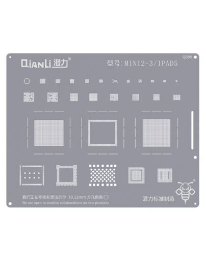 Picture of QianLi Bumblebee QS85 Stencil for iPad Mini 2 / Mini 3 / iPad 5