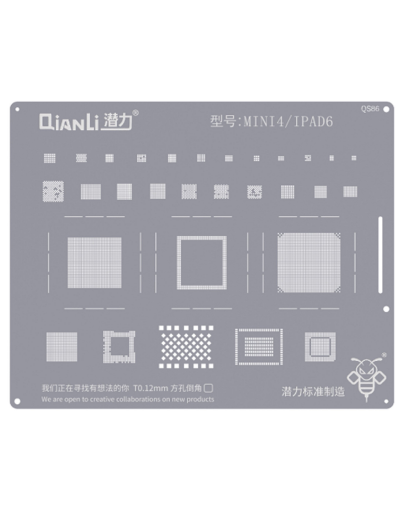 Picture of QianLi Bumblebee QS86 Stencil for iPad Mini 4 / iPad 6