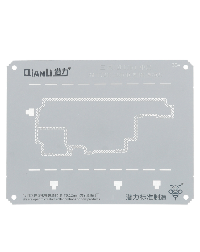 Picture of QianLi 3D Stencil Middle Frame for Galaxy Z Flip 4 F721 ( SM-F721U/B/O/D/W/BE/W7023)