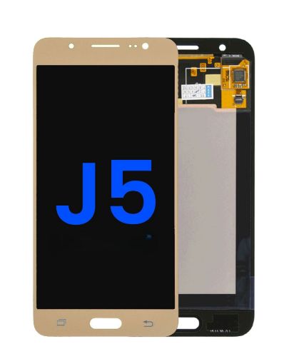 Picture of LCD Assembly for Galaxy J5 (J500 / 2015) (GOLD) (Aftermarket)