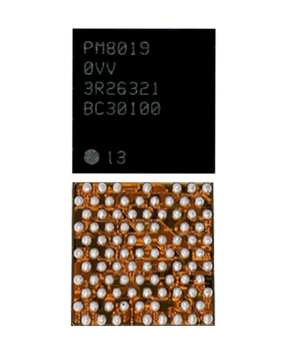Picture of iPhone 6P/6 Power Supply IC (U_PMICRF/PM8019/94 Pins)