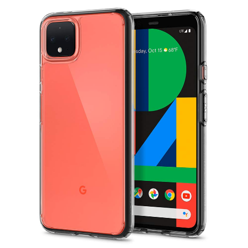 Picture of Google Pixel 4 Hybrid Case with Air Cushion Technology - CLEAR (Only Ground Shipping)