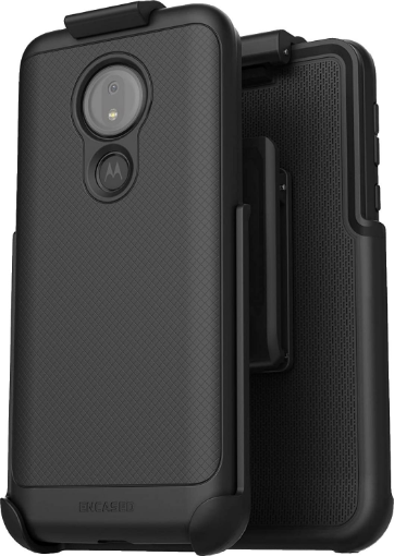 Picture of Motorola G7 Power Hybrid Case with Air Cushion Technology -CLEAR (Only Ground Shipping)