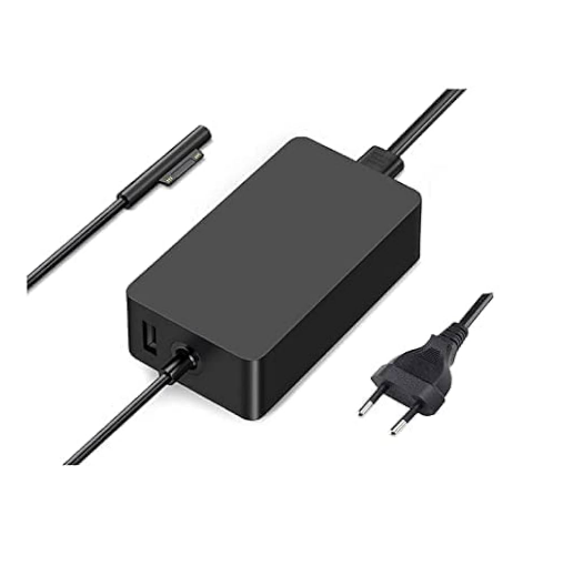 Picture of Surface Pro 3 to X / Book 1 to 3 / Laptop 1 to 3 / Go 1 & 2 65W Surface Charger