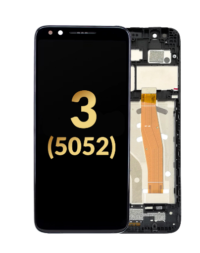 Picture of LCD Assembly with Frame for Alcatel 3 (5052 / 2018) (Premium)