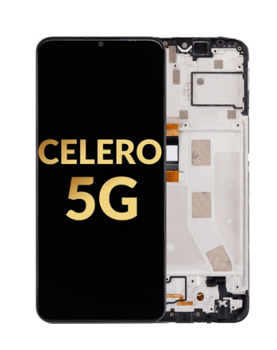 Picture of LCD Assembly with Frame for Boost Mobile Celero 5G (Premium)