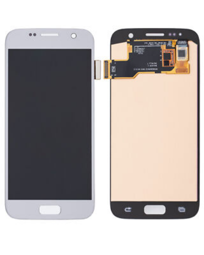 Picture of OLED Assembly without Frame for Galaxy S7 G930 (SILVER) (Service Pack)