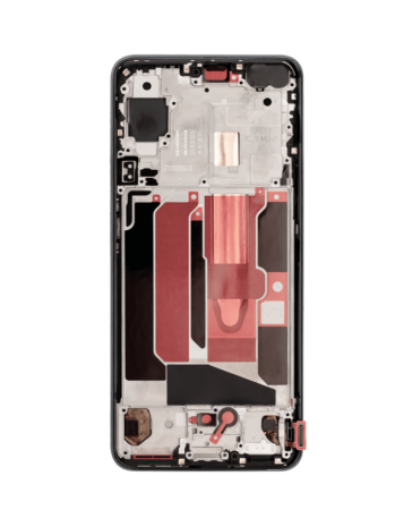 Picture of OLED Assembly with Frame for OnePlus Nord (BLACK) (Premium)