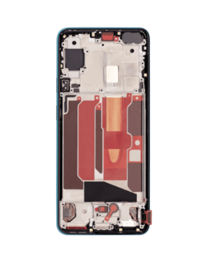 Picture of OLED Assembly with Frame for OnePlus Nord (BLUE) (Premium)