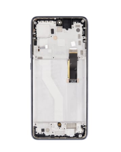 Picture of OLED Assembly with Frame for Motorola Edge 2022 (XT2205-1) (BLACK) (Premium)