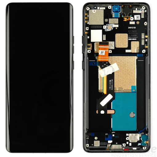 Picture of OLED Assembly with Frame for Motorola Moto Edge 50 Pro / Edge 50 Ultra / X50 Ultra (XT2401-2) (BLACK) (Premium)
