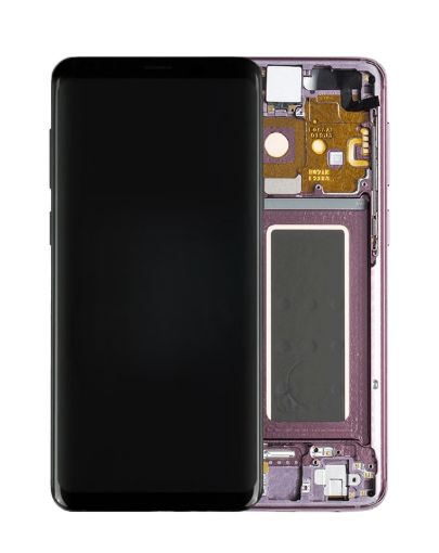 Picture of OLED Assembly with Frame for Galaxy S9 Plus G965 (LILAC PURPLE) (Aftermarket)