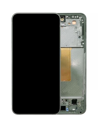Picture of OLED Assembly with Frame for Galaxy S23 Plus S916 (LIME / LIGHT GREEN) (Service Pack)