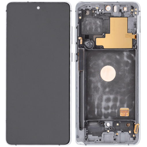 Picture of OLED Assembly with Frame for Galaxy Note 10 Lite N770 (SILVER) (Service Pack)
