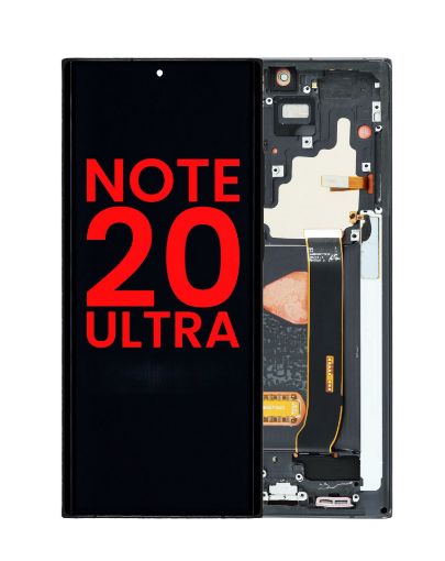 Picture of OLED Assembly with Frame for Galaxy Note 20 Ultra N985 / N986 (MYSTIC BLACK) (Aftermarket)