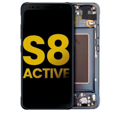 Picture of OLED Assembly for Galaxy S8 Active (G892) (BLACK) (Premium)