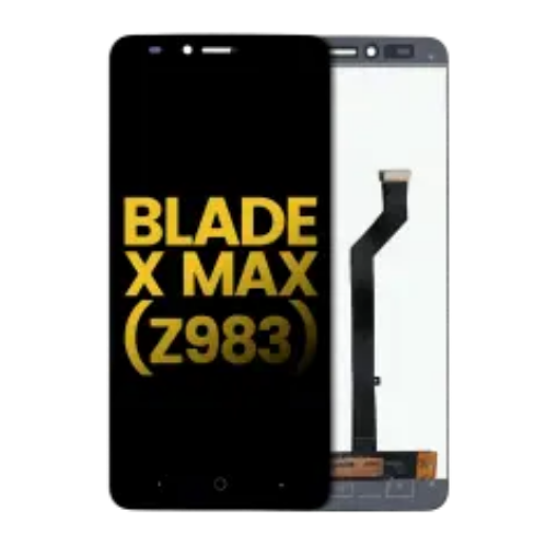 Picture of LCD Assembly without Frame for ZTE Blade X Max (Z983) (BLACK) (Premium)