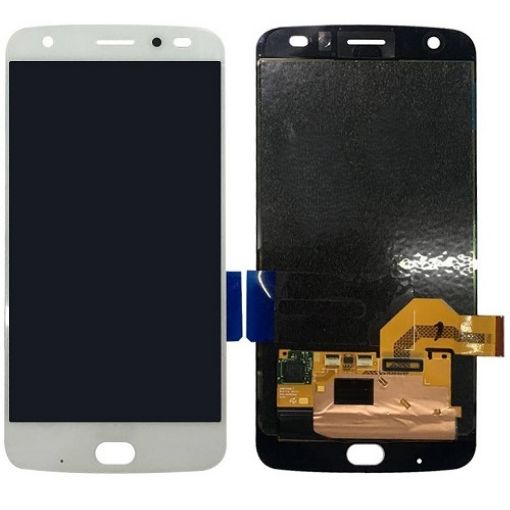 Picture of LCD Assembly without Frame for Motorola Moto Z2 Force (XT1789) (WHITE) (Premium)