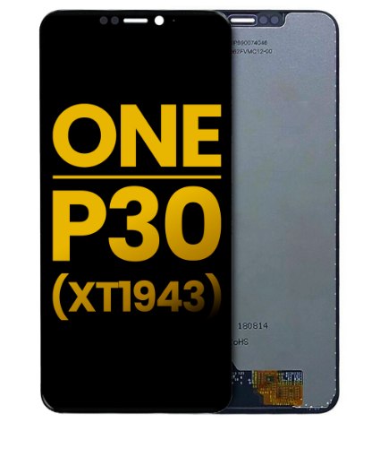 Picture of LCD Assembly without Frame for Motorola P30 (XT1943) (BLACK) (Premium)