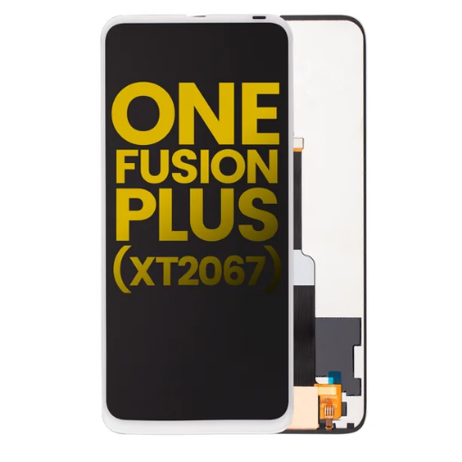 Picture of LCD Assembly without Frame for Motorola One Fusion Plus (XT2067) (WHITE) (Premium)