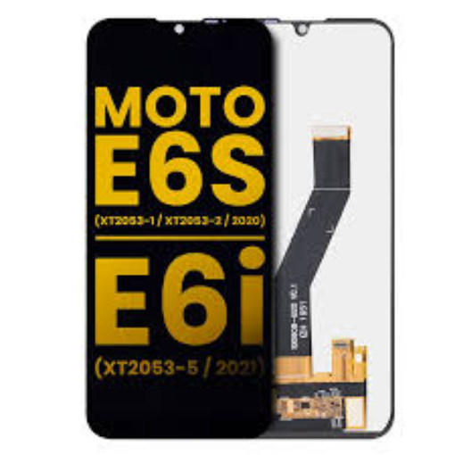 Picture of LCD Assembly without Frame for Motorola Moto E6s (XT2053) / E6i (XT2053-5) (BLACK) (Premium)